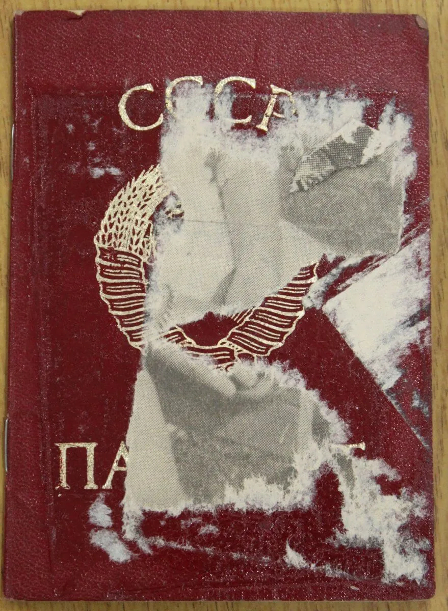 Советский паспорт Лилианы Гасинской. Фото: материалы дела, архив СБУ