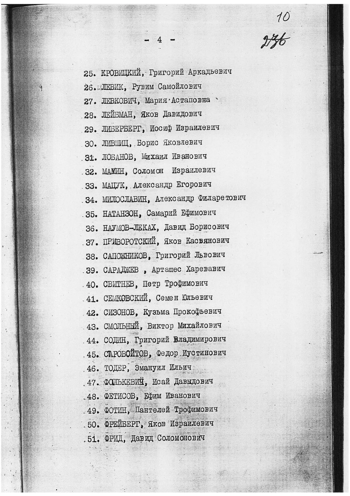 Сталинские списки: список лиц от 27 февраля 1937 года. Москва-центр и еще 13 регионов