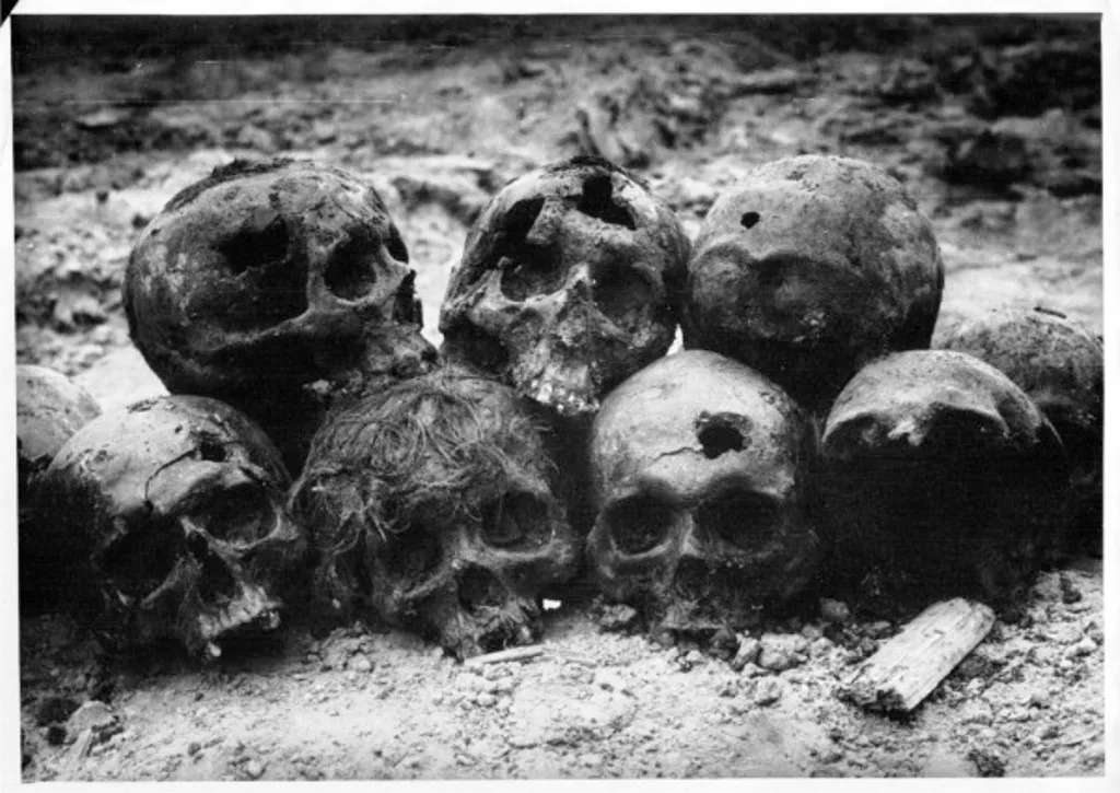 Раскопки в Архангельске, расстрельные ямы 1989 год