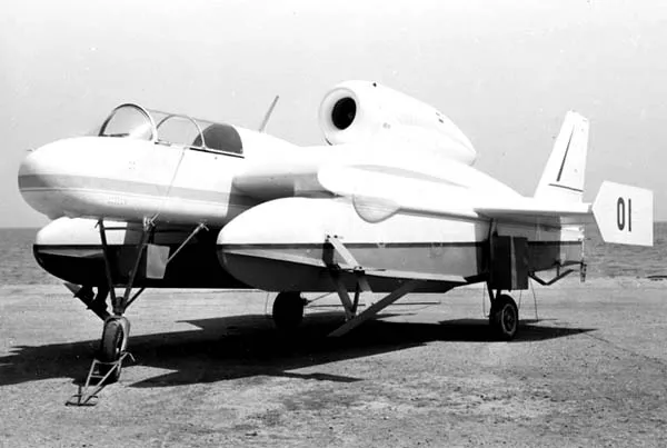Бе-1 («Гидролёт») — экспериментальный гидросамолёт для исследования экранного эффекта.